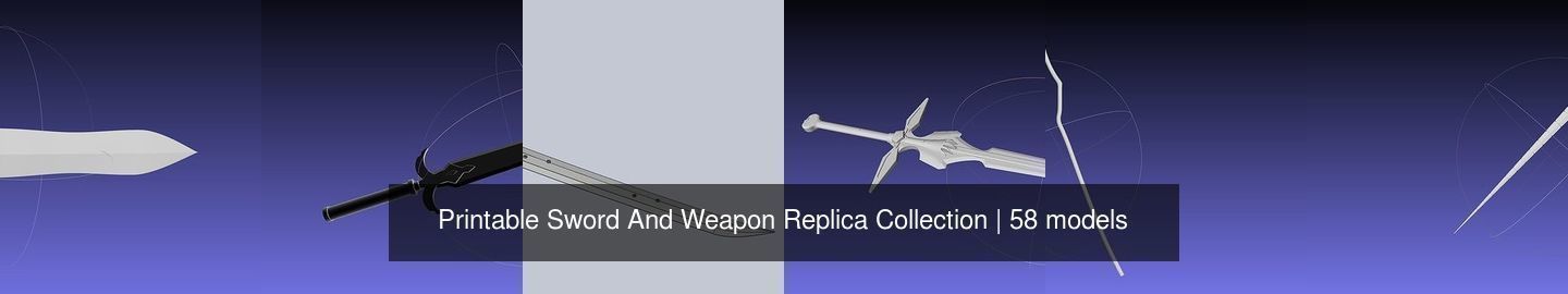 Printable Sword And Weapon Replica Collection _75