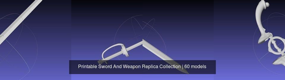 Printable Sword And Weapon Replica Collection _86