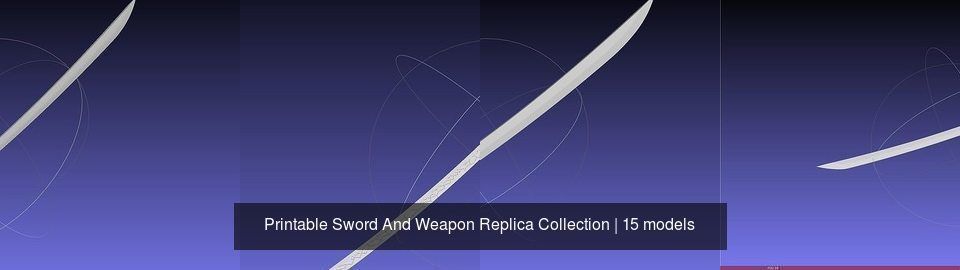Printable Sword And Weapon Replica Collection _126