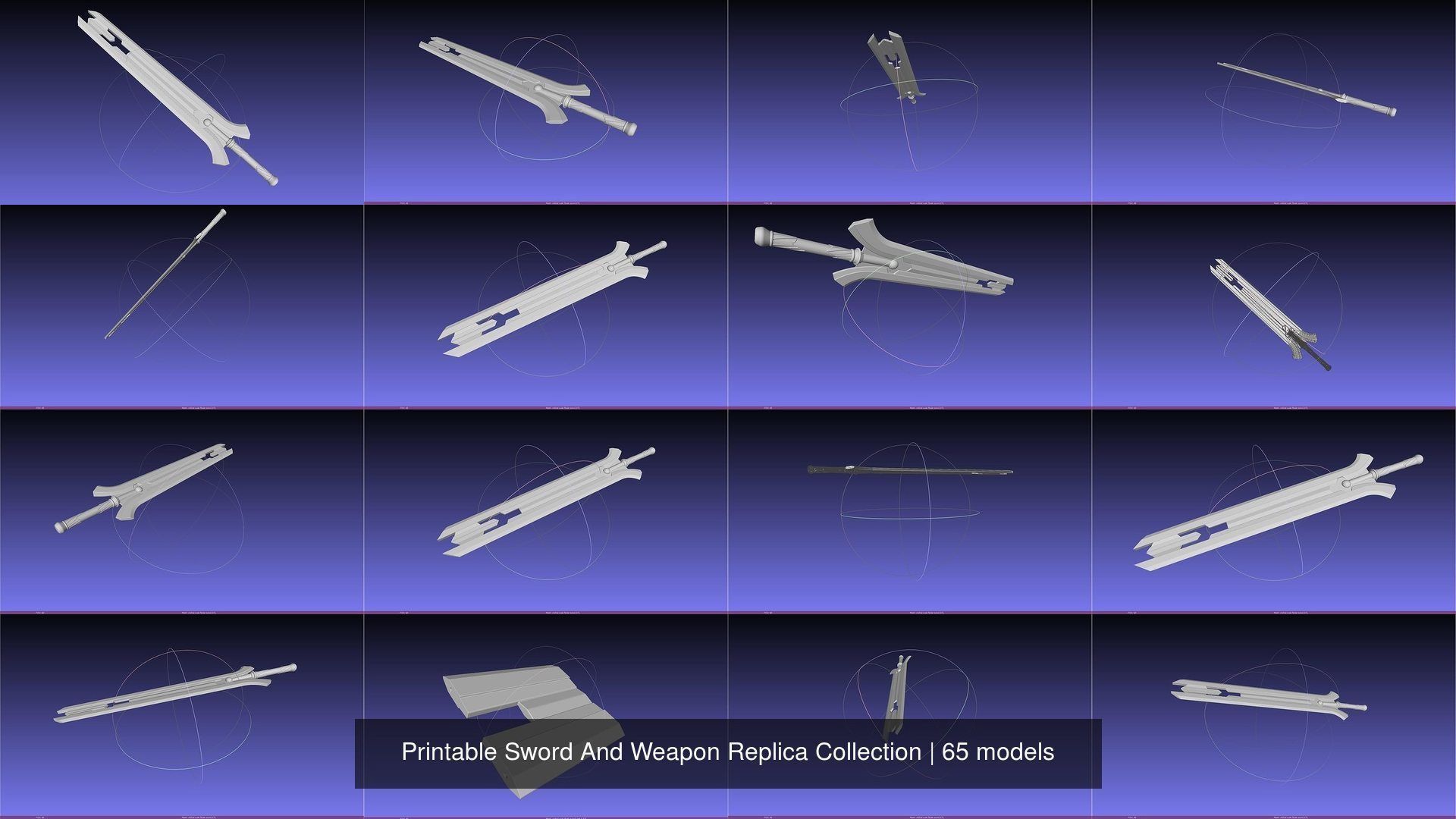 Printable Sword And Weapon Replica Collection _55