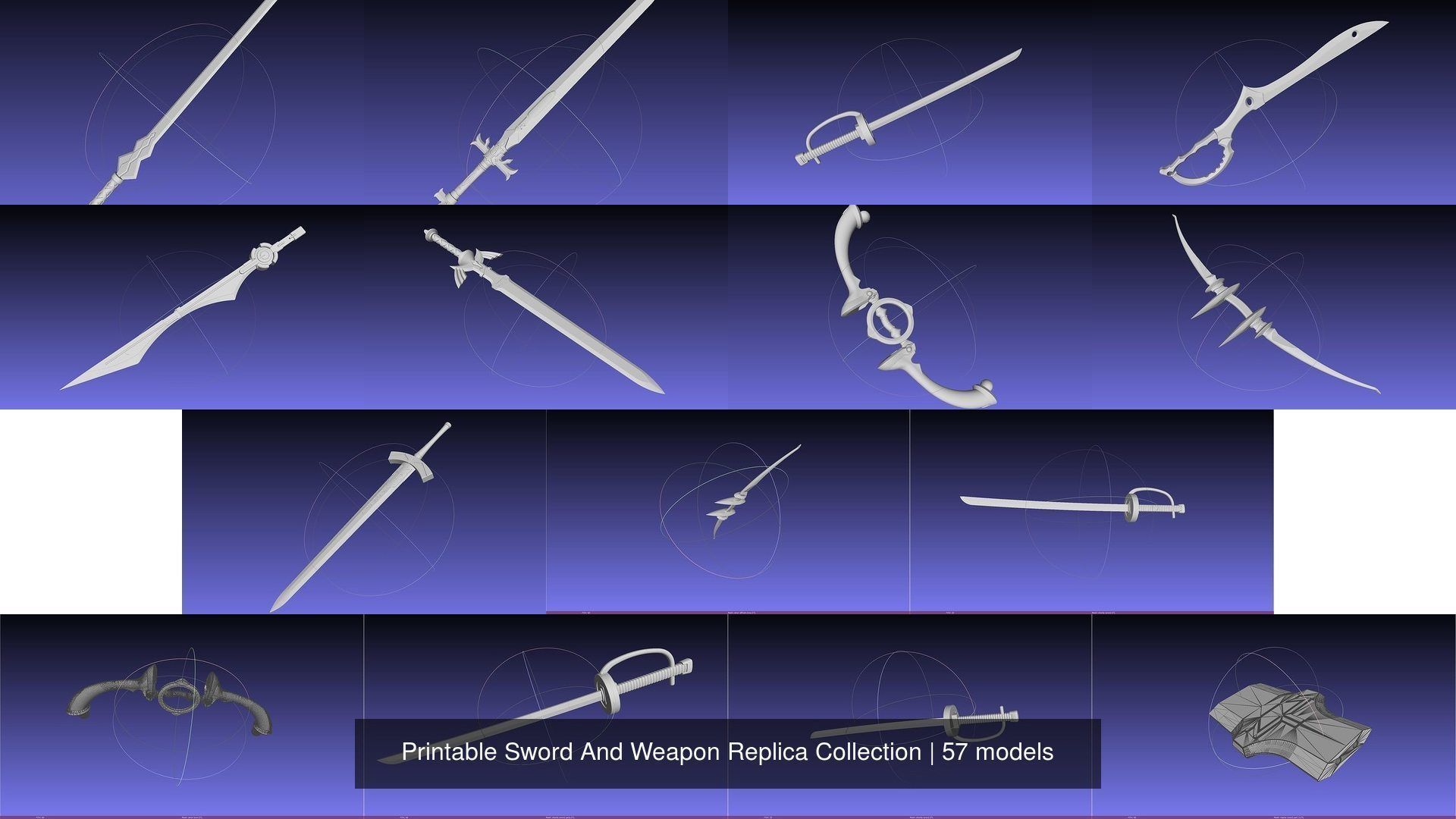 Printable Sword And Weapon Replica Collection _95