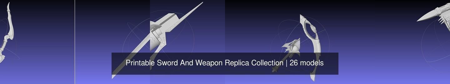 Printable Sword And Weapon Replica Collection _102