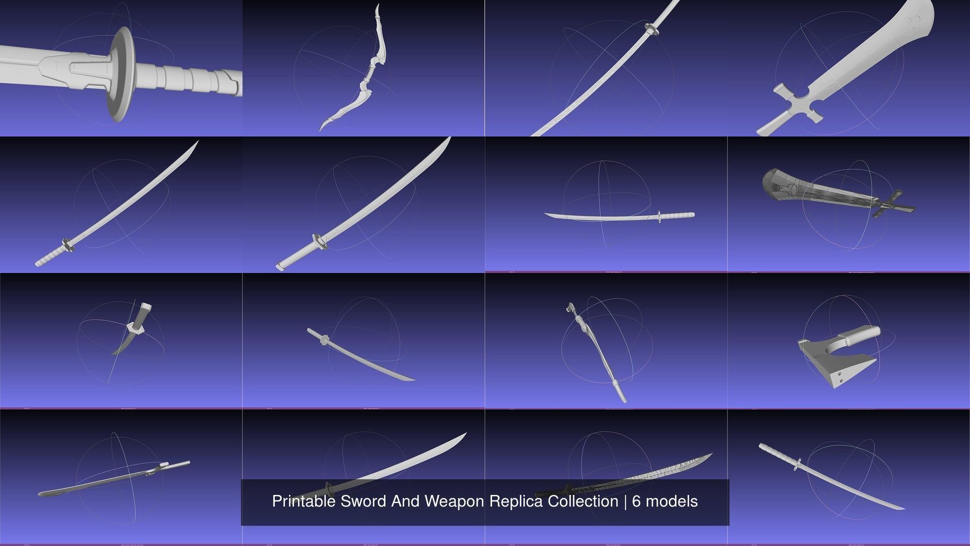 Printable Sword And Weapon Replica Collection _116
