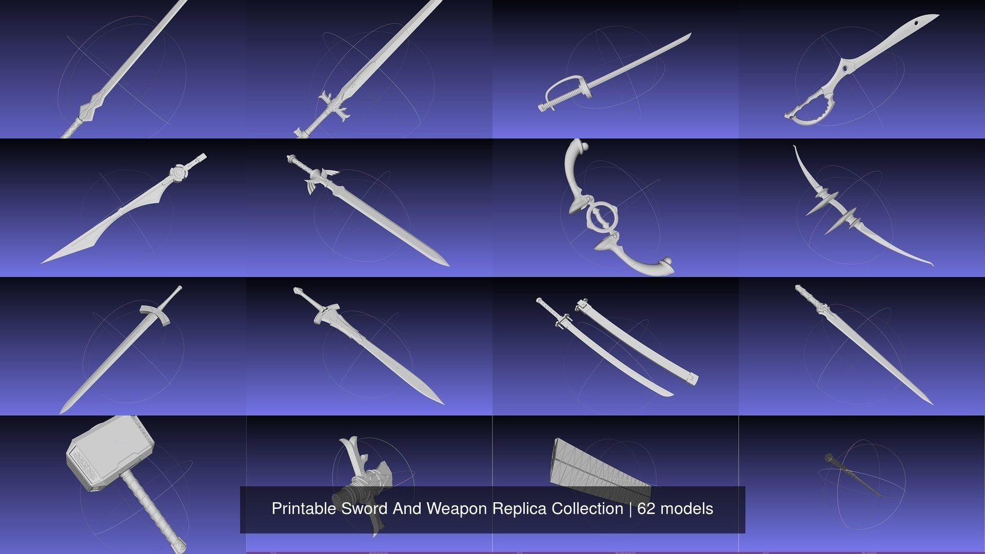 Printable Sword And Weapon Replica Collection _69