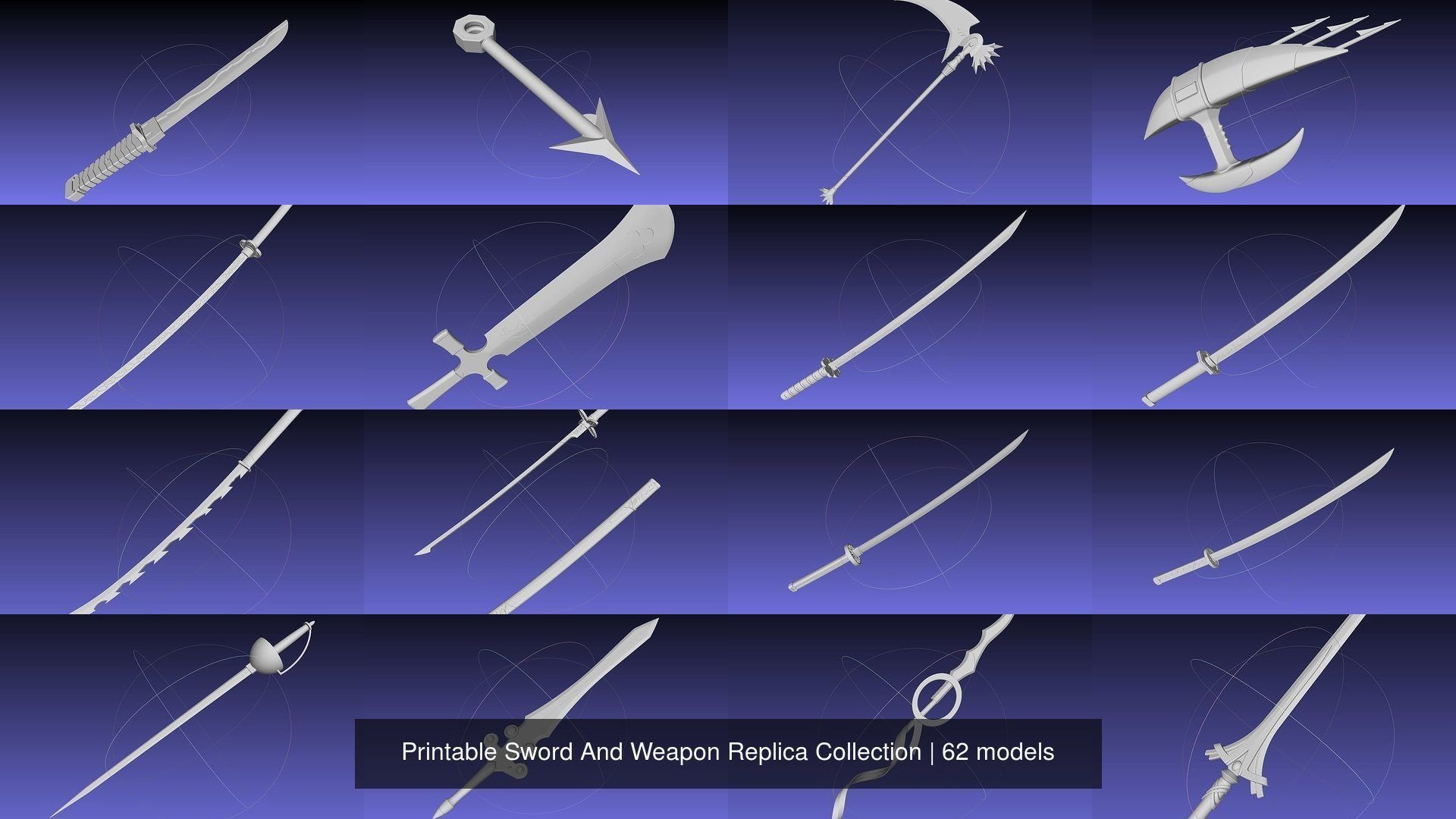 Printable Sword And Weapon Replica Collection _59