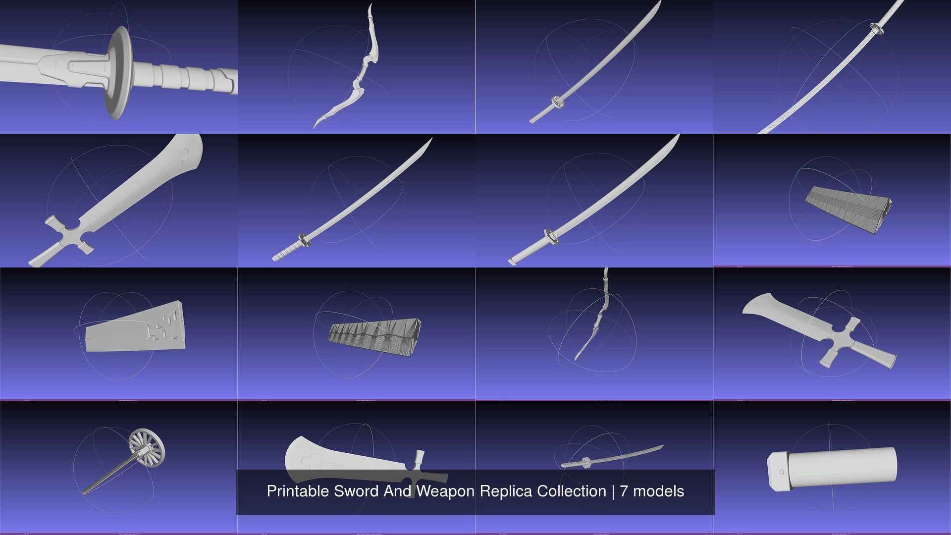 Printable Sword And Weapon Replica Collection _115