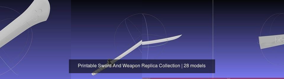 Printable Sword And Weapon Replica Collection _140