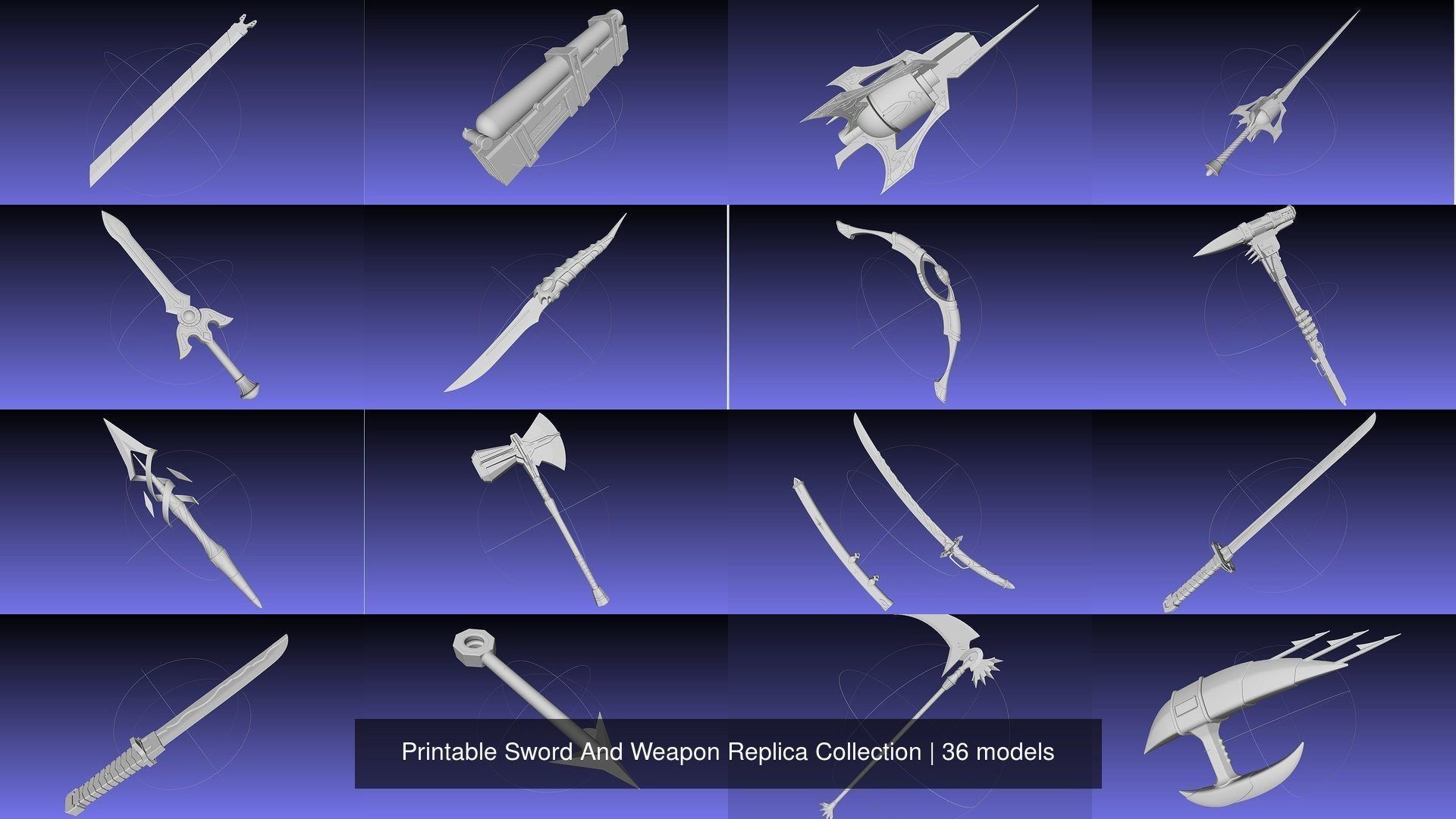 Printable Sword And Weapon Replica Collection _121