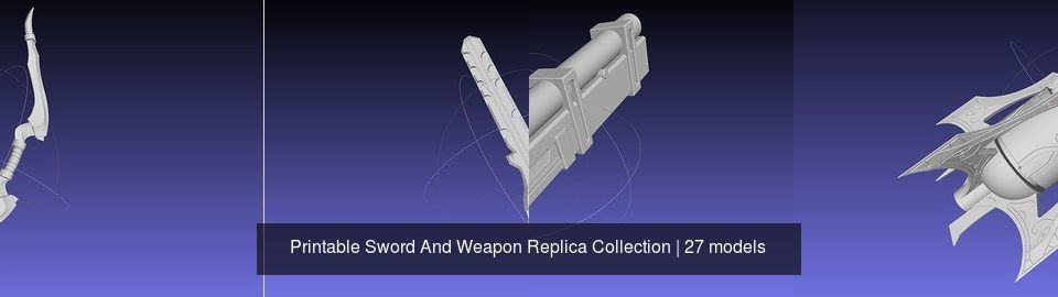 Printable Sword And Weapon Replica Collection _99