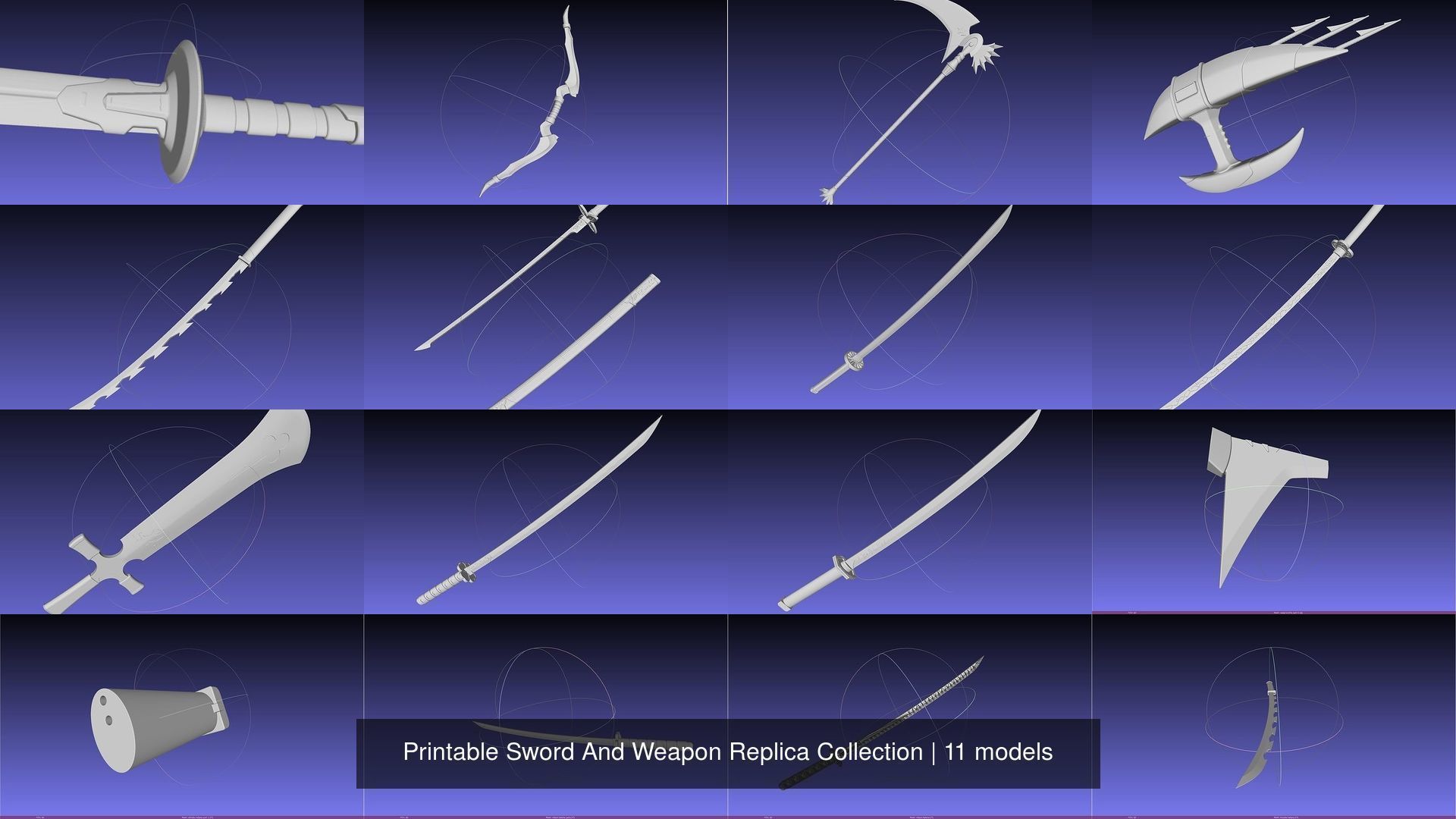 Printable Sword And Weapon Replica Collection _114