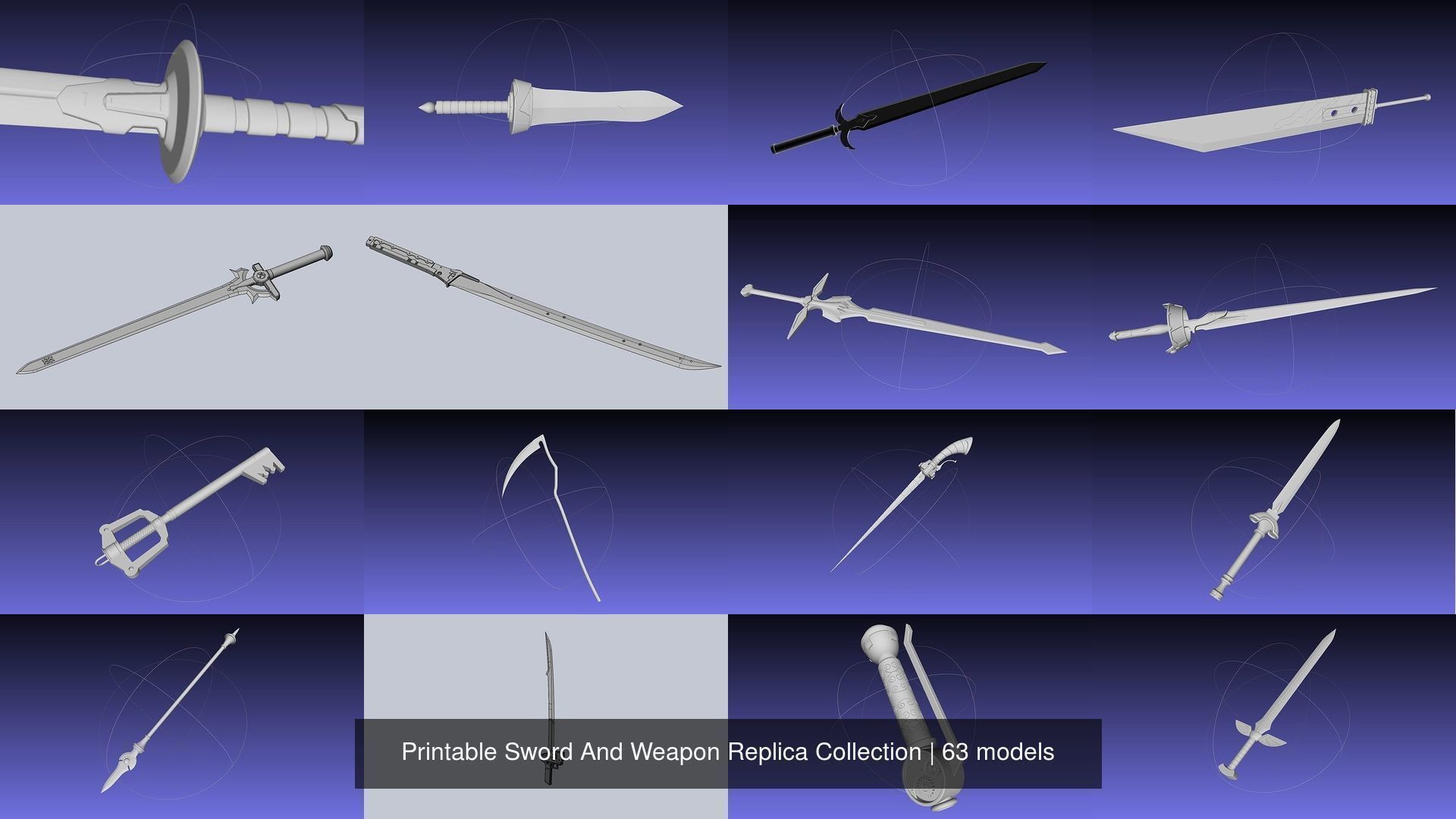 Printable Sword And Weapon Replica Collection _47