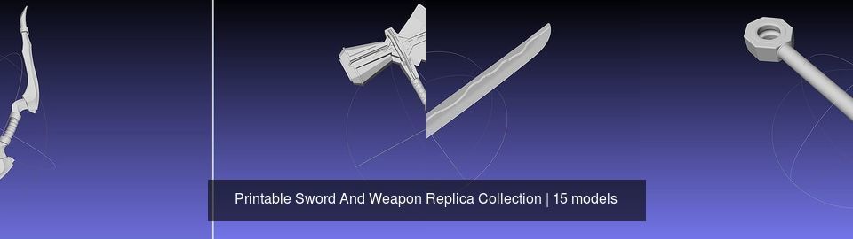 Printable Sword And Weapon Replica Collection _111