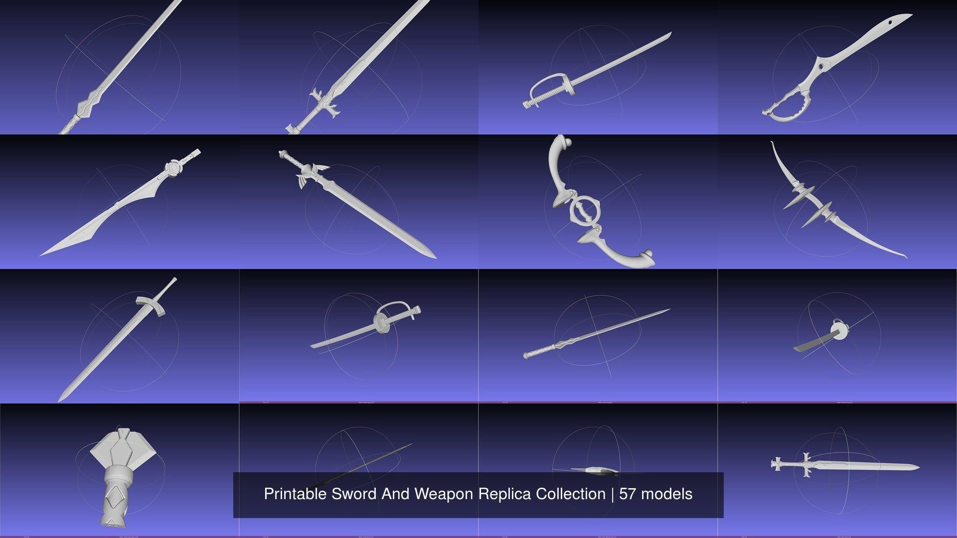 Printable Sword And Weapon Replica Collection _149