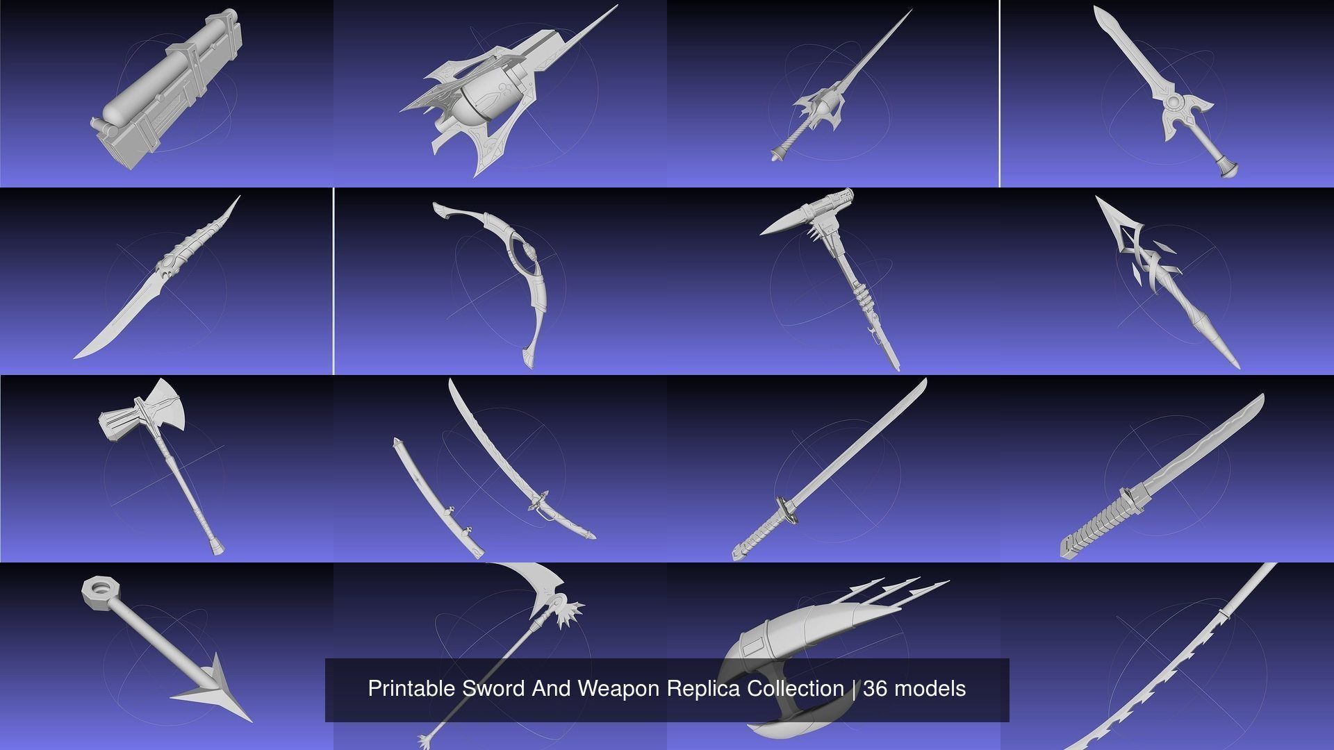 Printable Sword And Weapon Replica Collection _122