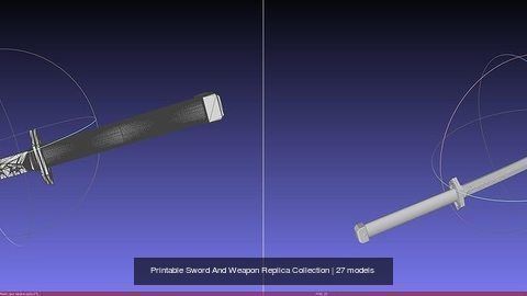Printable Sword And Weapon Replica Collection _142