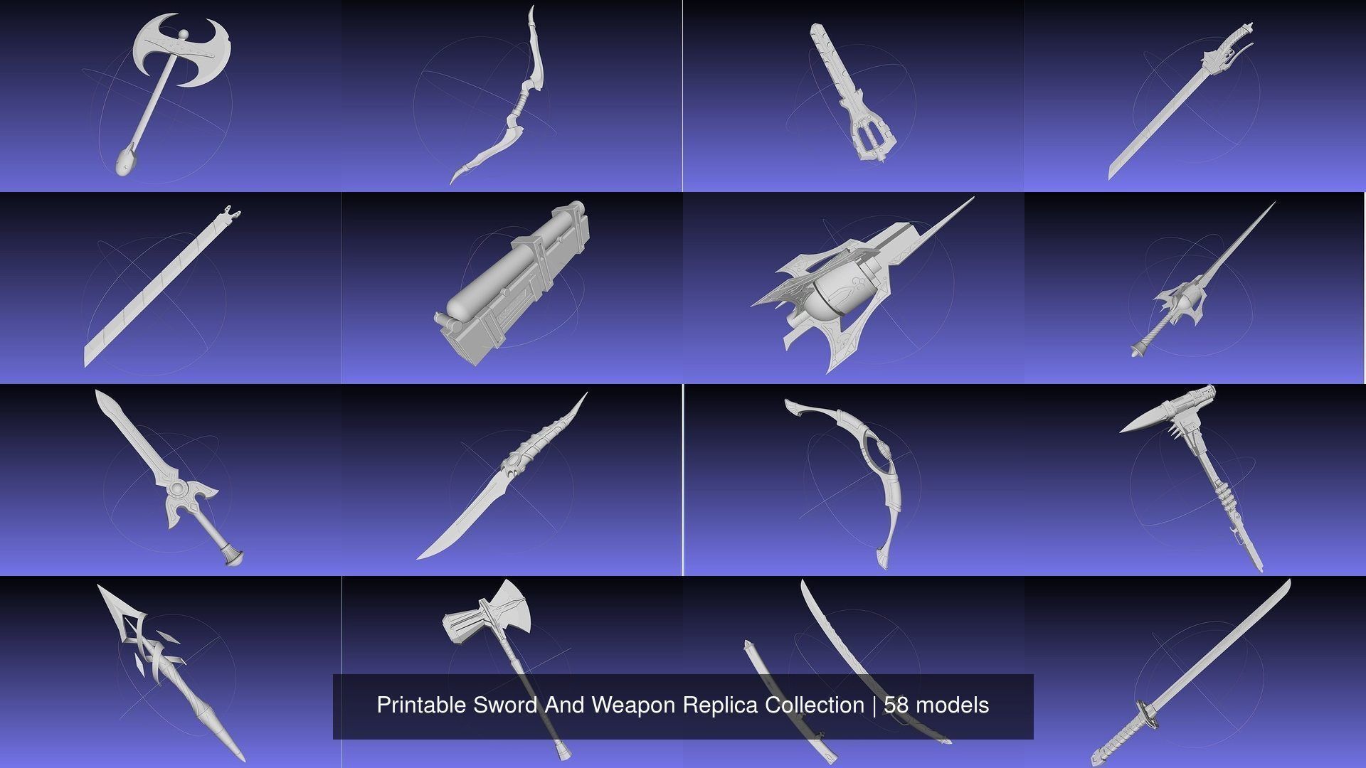 Printable Sword And Weapon Replica Collection _87