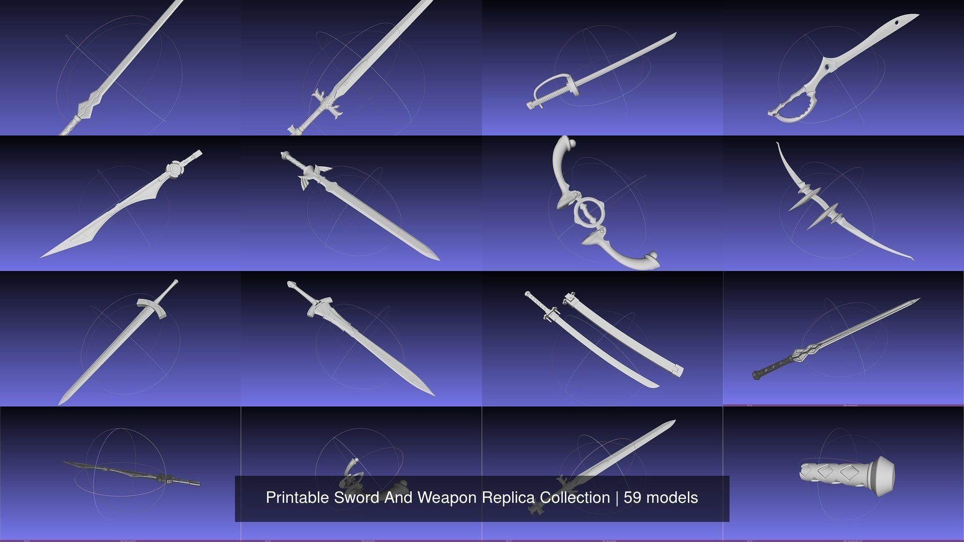 Printable Sword And Weapon Replica Collection _85