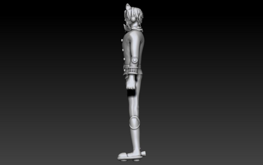 Sanji Stealth black 3D print model_5