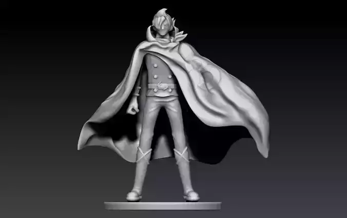 Sanji Stealth black 3D print model