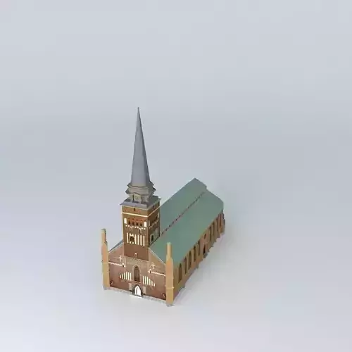 Church in Vasteras Free 3D model