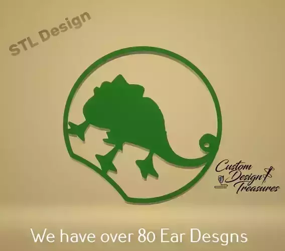 Tangled - Pascal Mouse Ear  3D print model