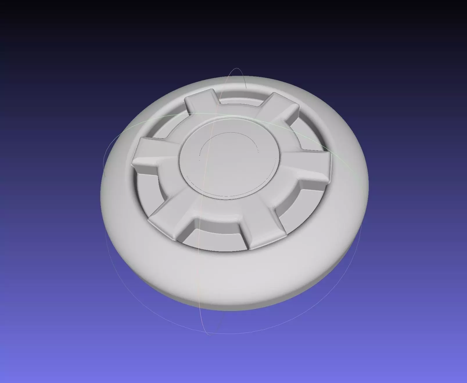 Overwatch Brigitte Armor LED Illuminated Stomach Piece 3D print model