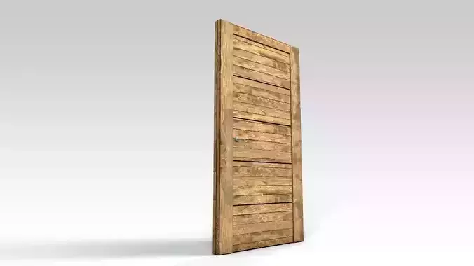 Wooden door