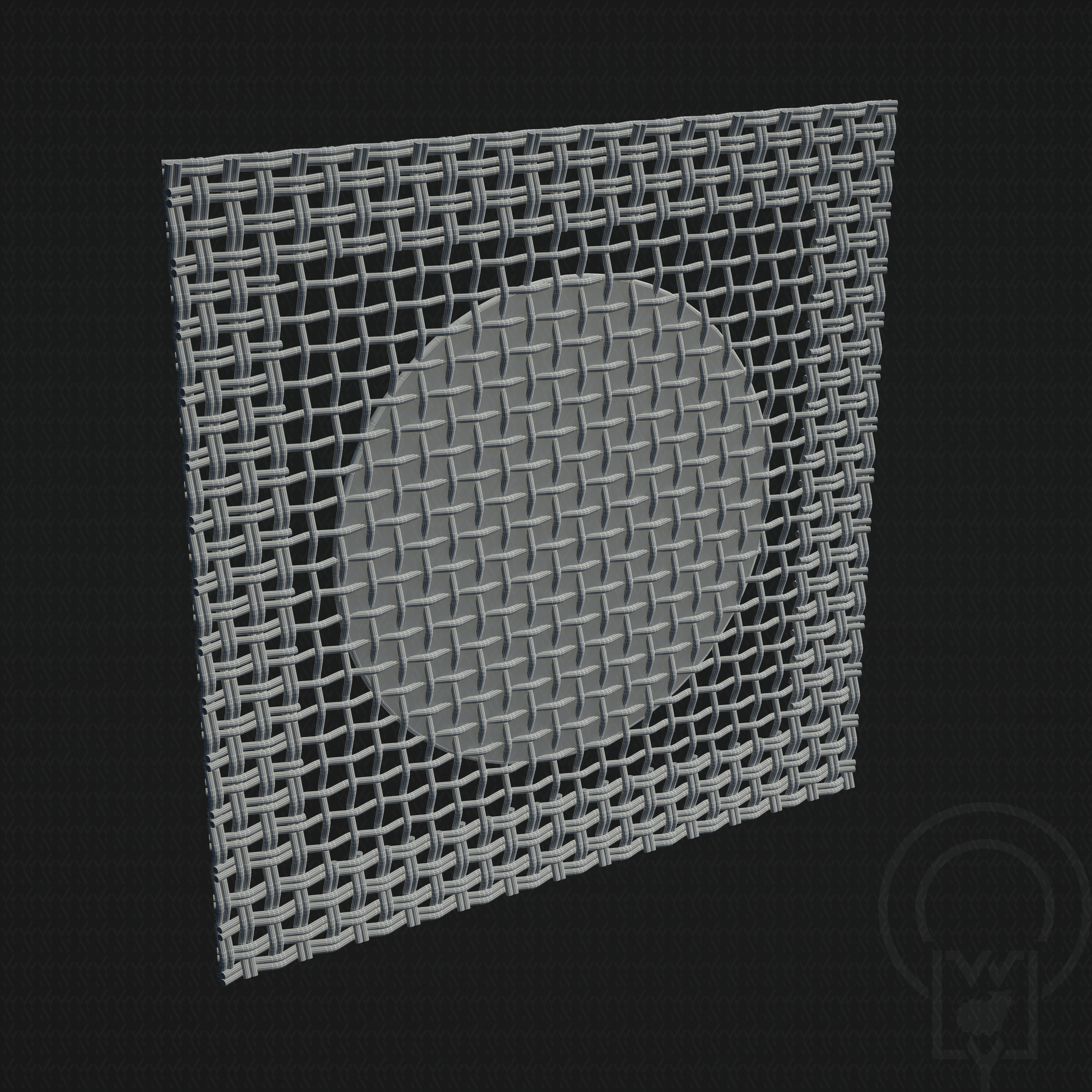 Portable Micro Lab Burner Tripod Beaker Chemistry set 3D model_19