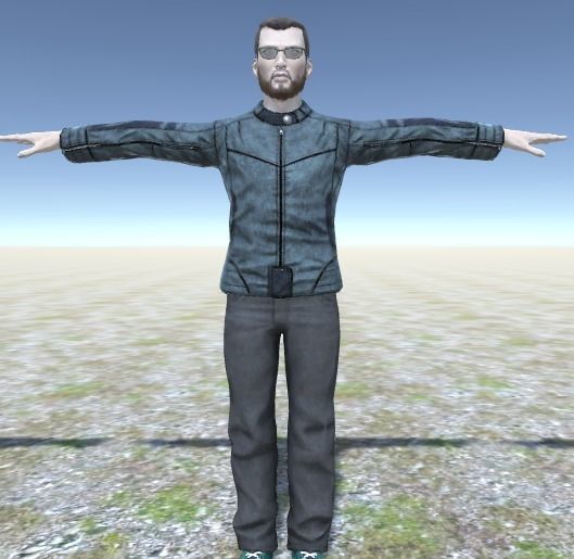 Realistic Characters Pack Low-poly 3D model_4