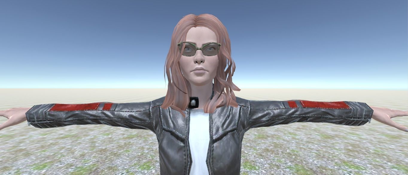 Realistic Characters Pack Low-poly 3D model_10