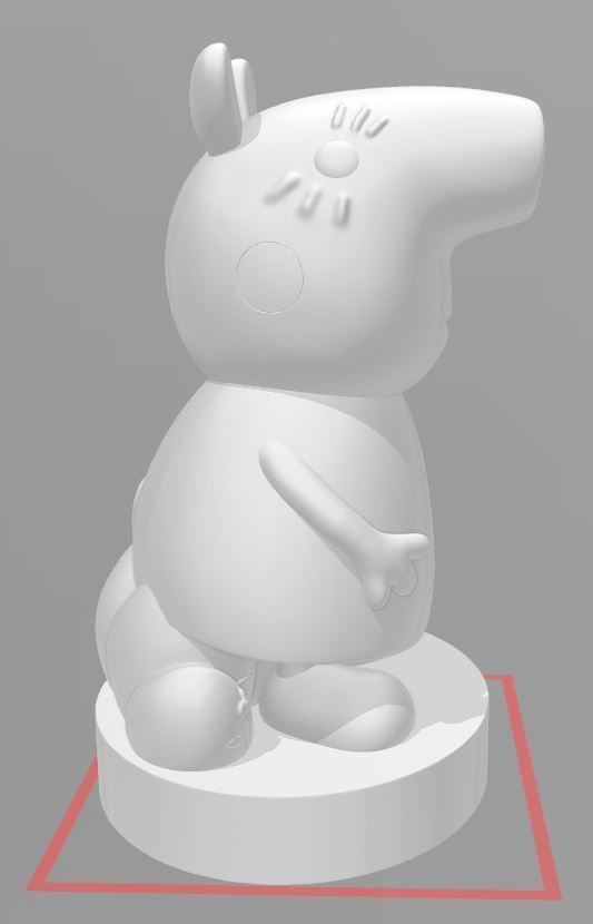 Peppa Pig - MUMMY PIG - 3d Print File 3D print model_1