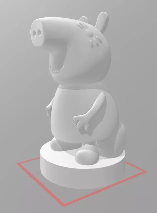 Peppa Pig - MUMMY PIG - 3d Print File 3D print model_0