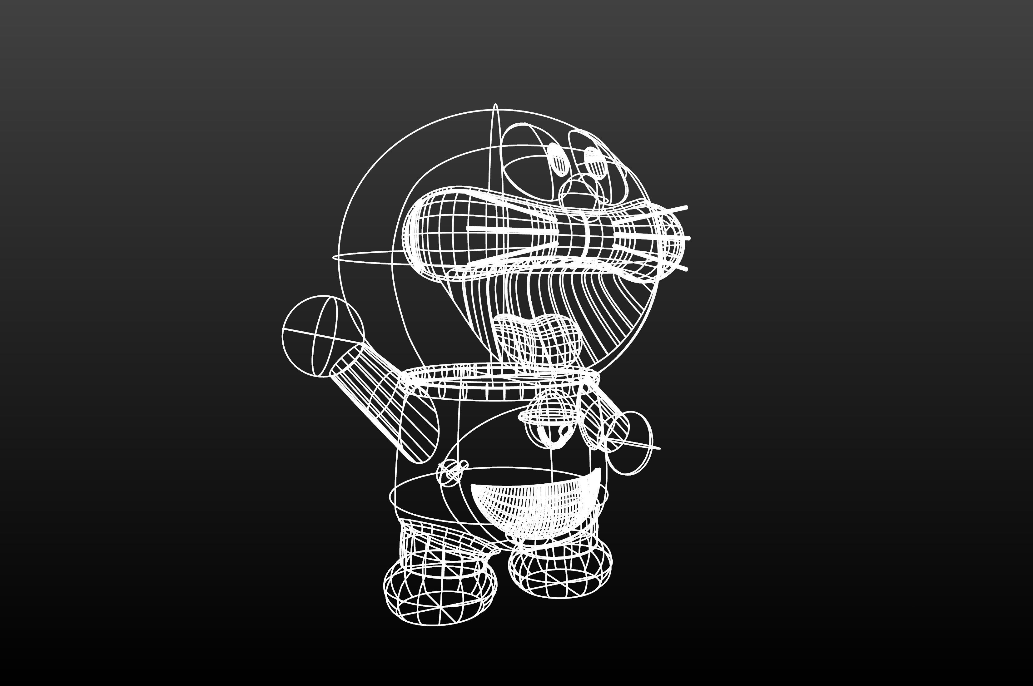 DORAEMON 3D MODEL 3D model_4