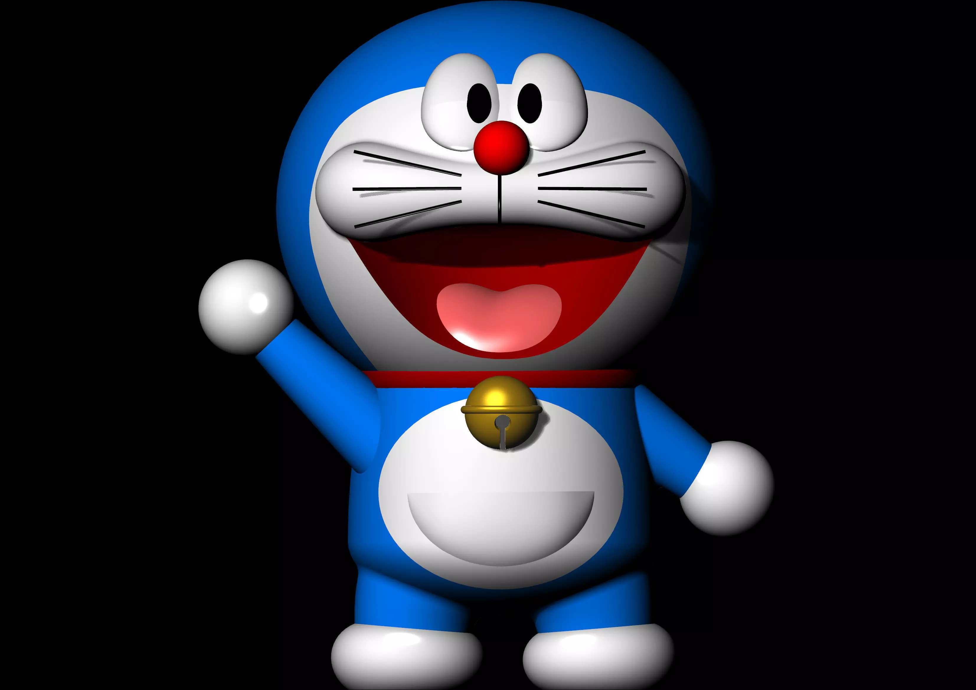 DORAEMON 3D MODEL 3D model_0