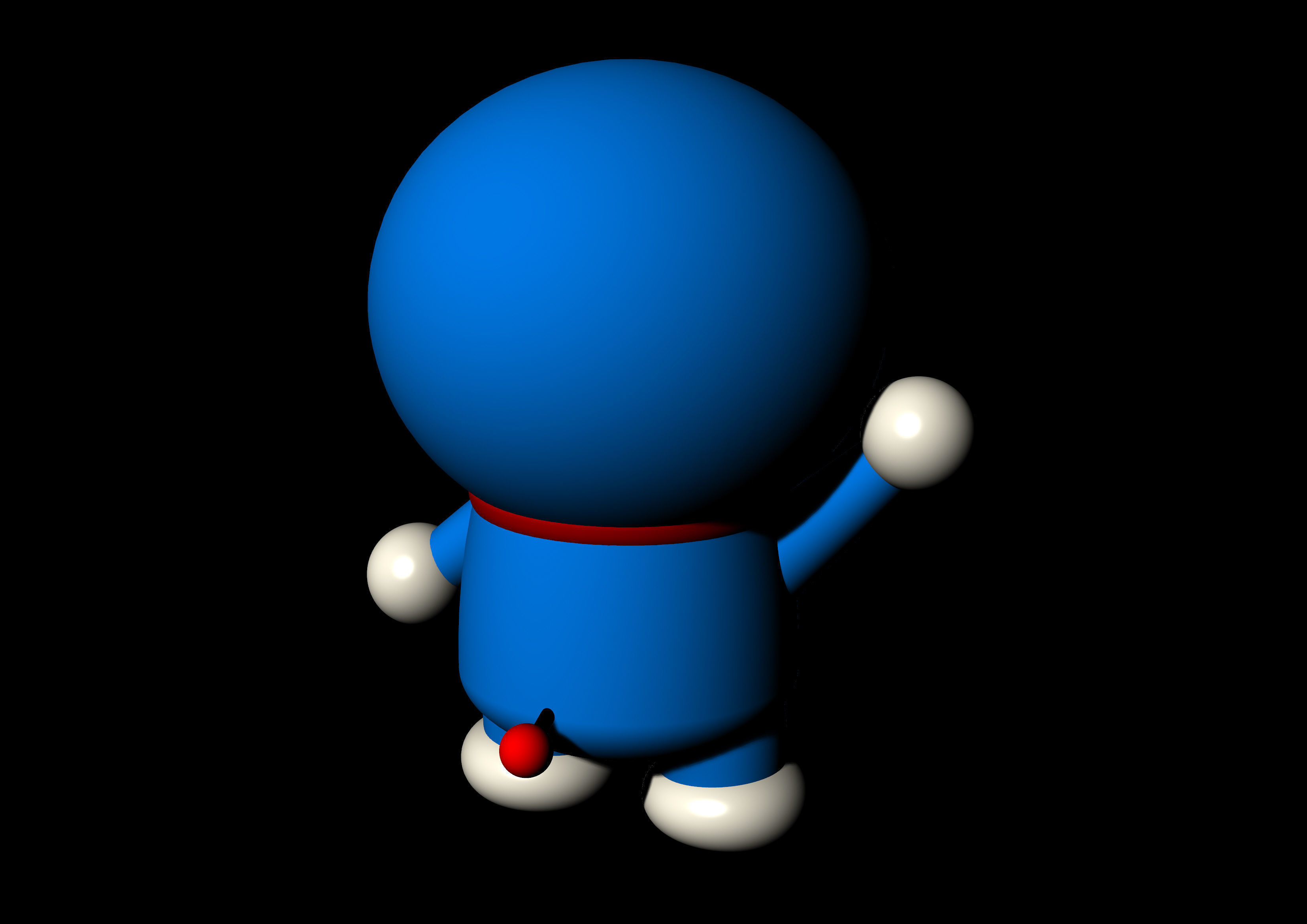 DORAEMON 3D MODEL 3D model_2