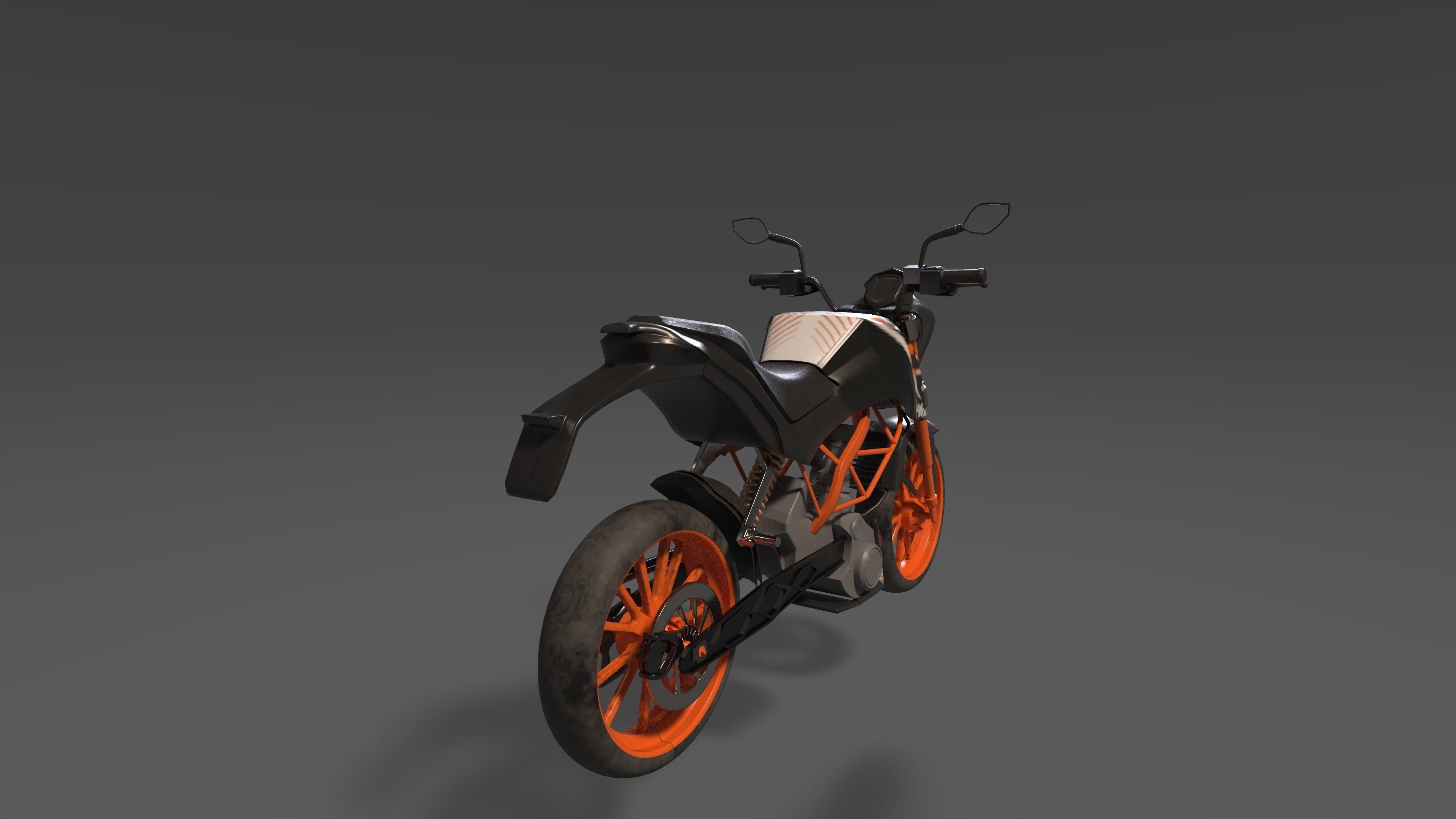 Duke 3D Model ktm 3D model_2