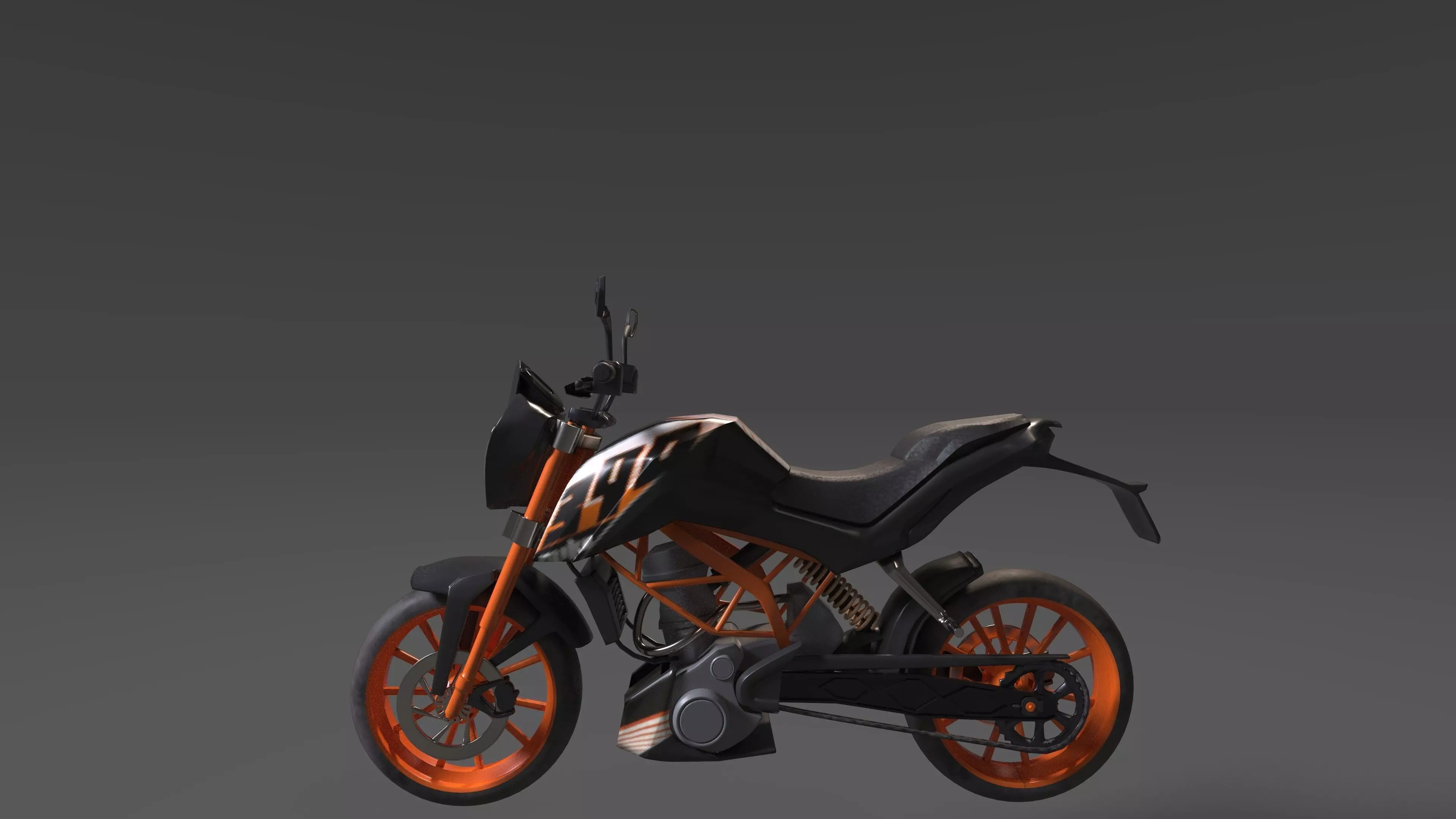 Duke 3D Model ktm 3D model_0