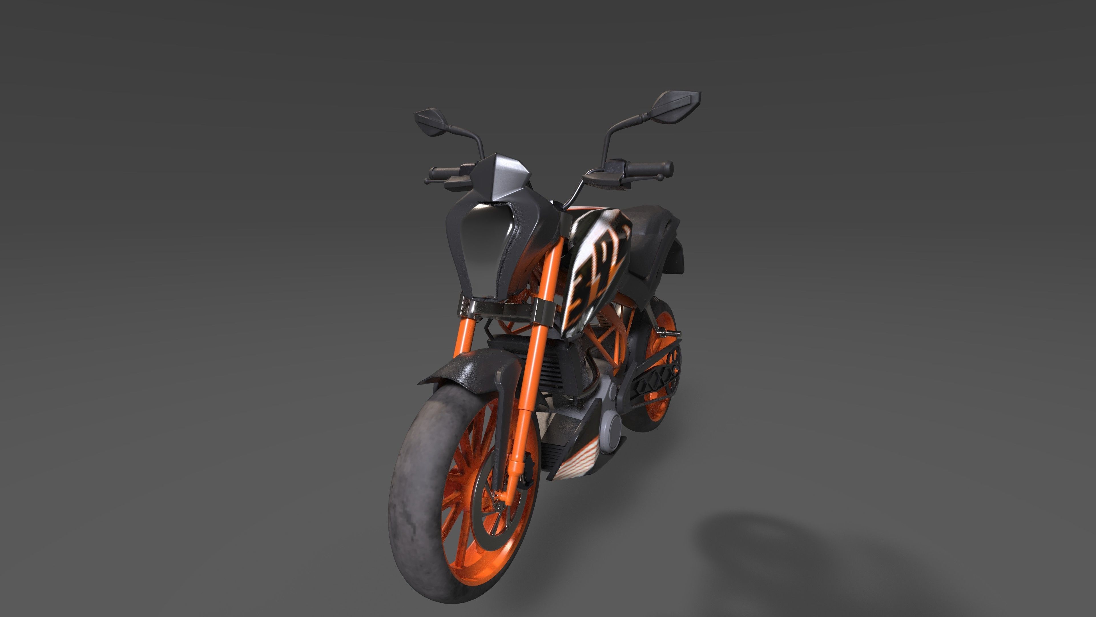 Duke 3D Model ktm 3D model_1