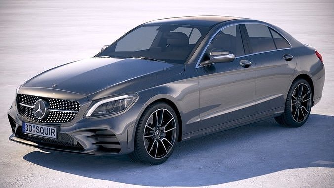 Mercedes-Benz E53 AMG sedan 2019 3D model