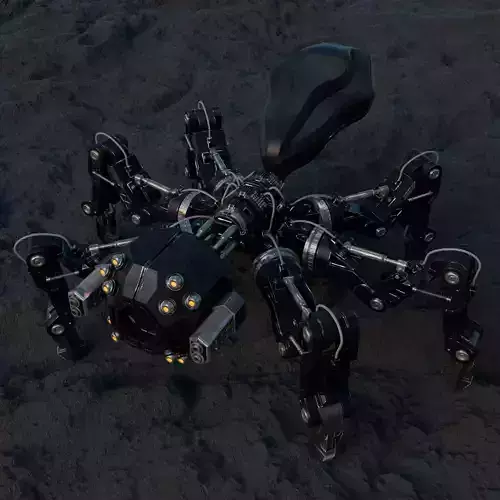 Robotic Spider - Sci Fi - Character 3D model