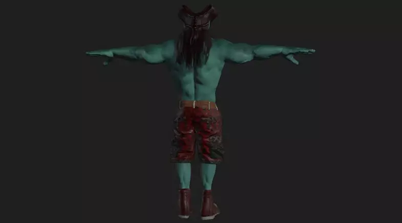 Jandoora Character Free 3D model