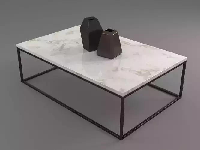 Marble Table Rectangle 
