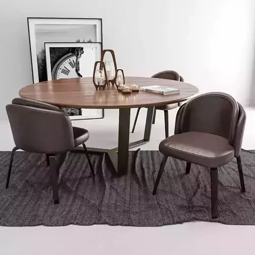 Dining Set 1 round table and chairs