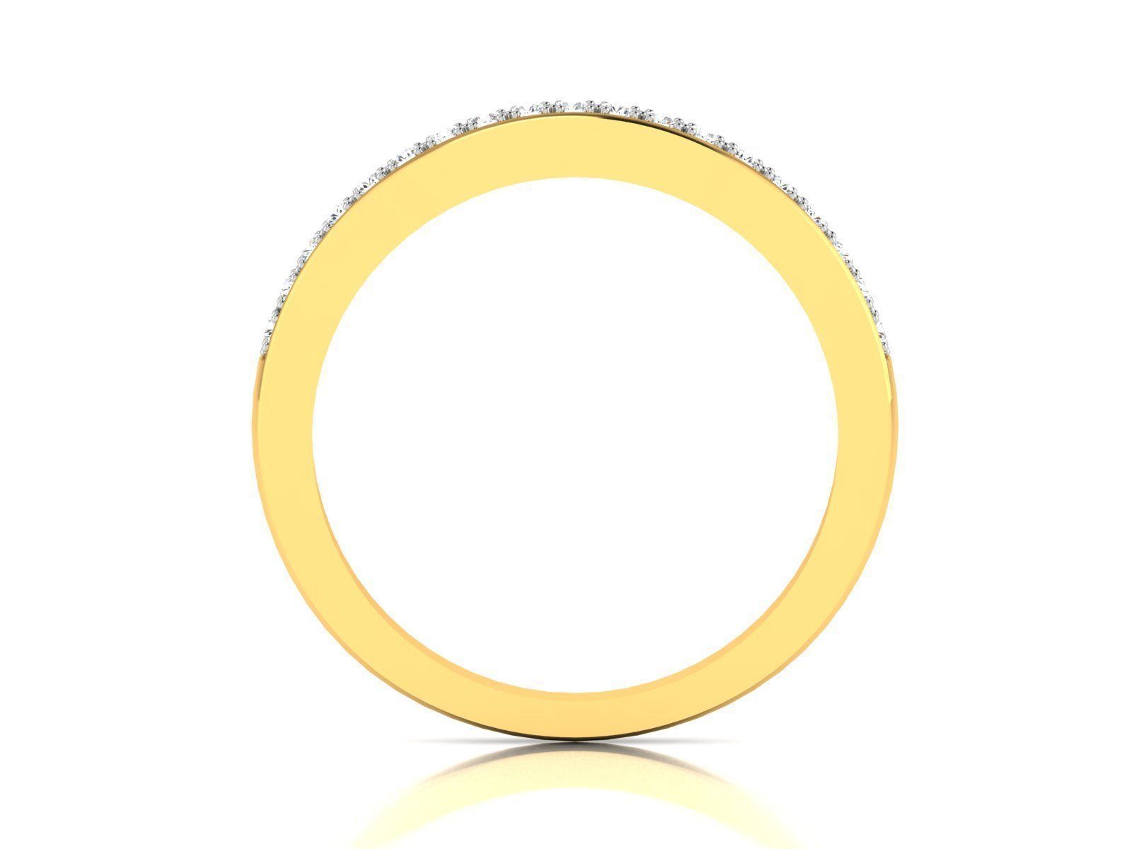 Solitaire ring 3dm stl render detail 3D print model 3D print model_12