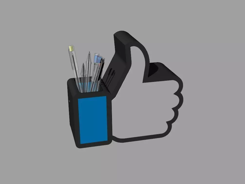 Like PenHolder Free 3D print model