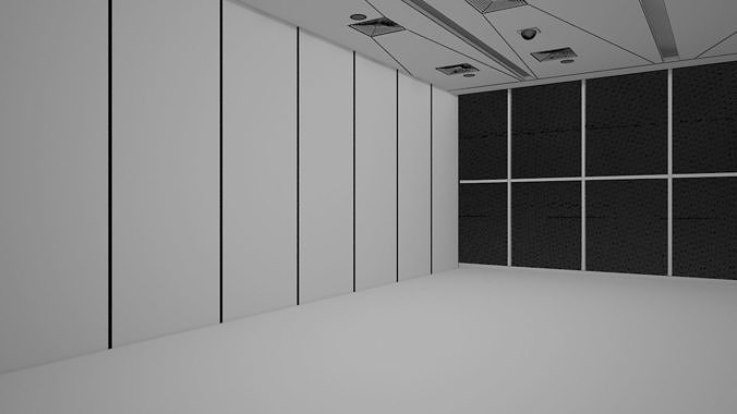 Medical Lab Low-poly 3D model