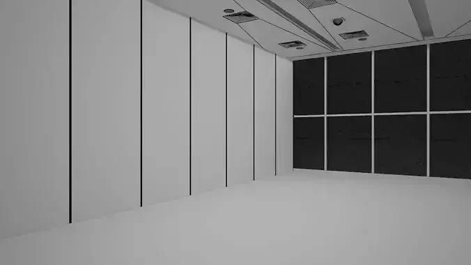 Medical Lab Low-poly 3D model