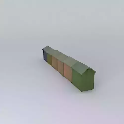 Berck Plage  Beach Cabins