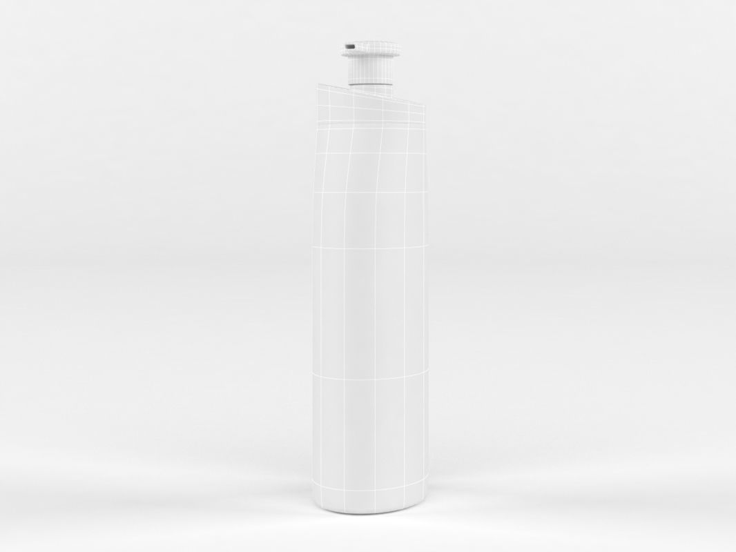 Nivea bottle of body lotion 3D model_5