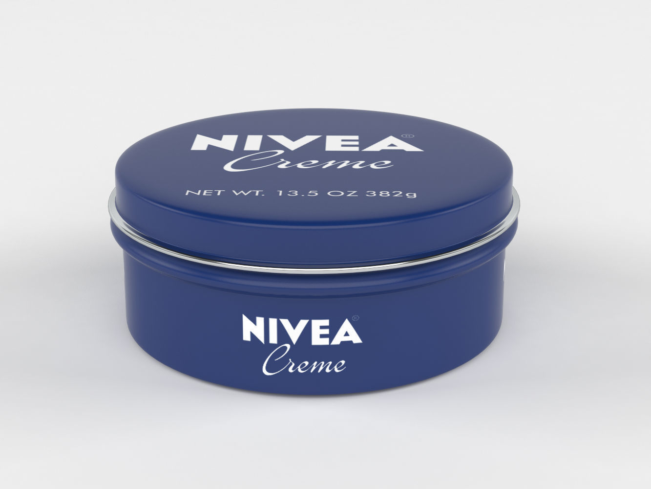 Nivea bottle of body lotion 3D model_4